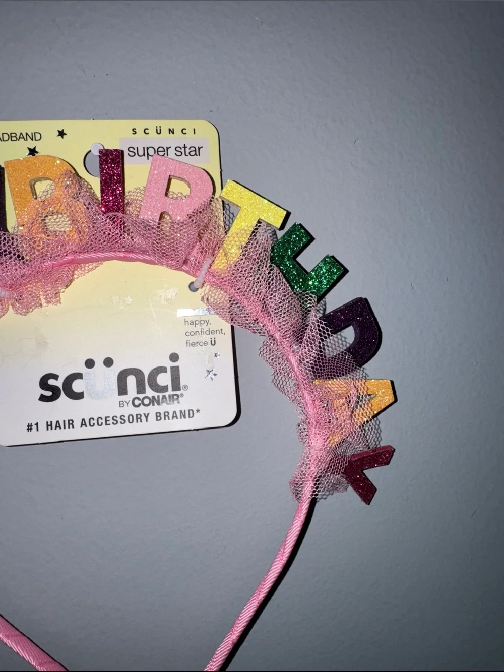 scunci pink happy
